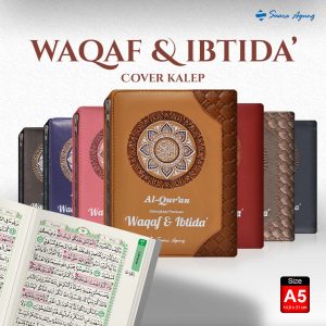 Alquran waqaf ibtida sampul kalep resleting Suara Agung
