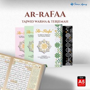 Alquran Tajwid warna dan Terjemah Ar Rafa' Suara Agung