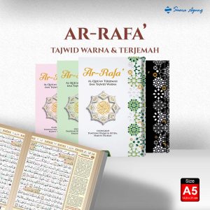 Alquran Tajwid warna dan Terjemah Ar Rafa' Suara Agung Partner